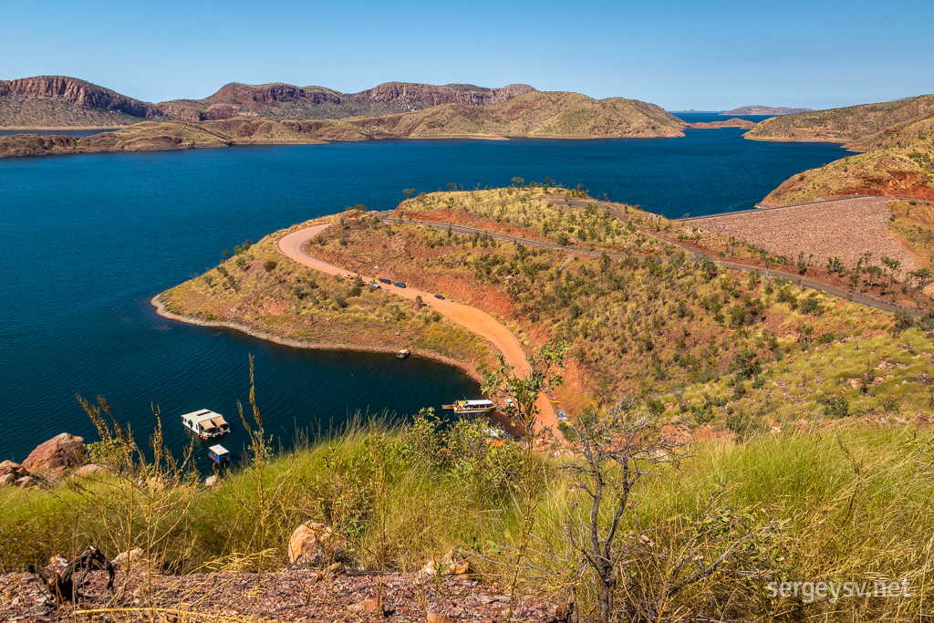 Looking over Lake Argyle.