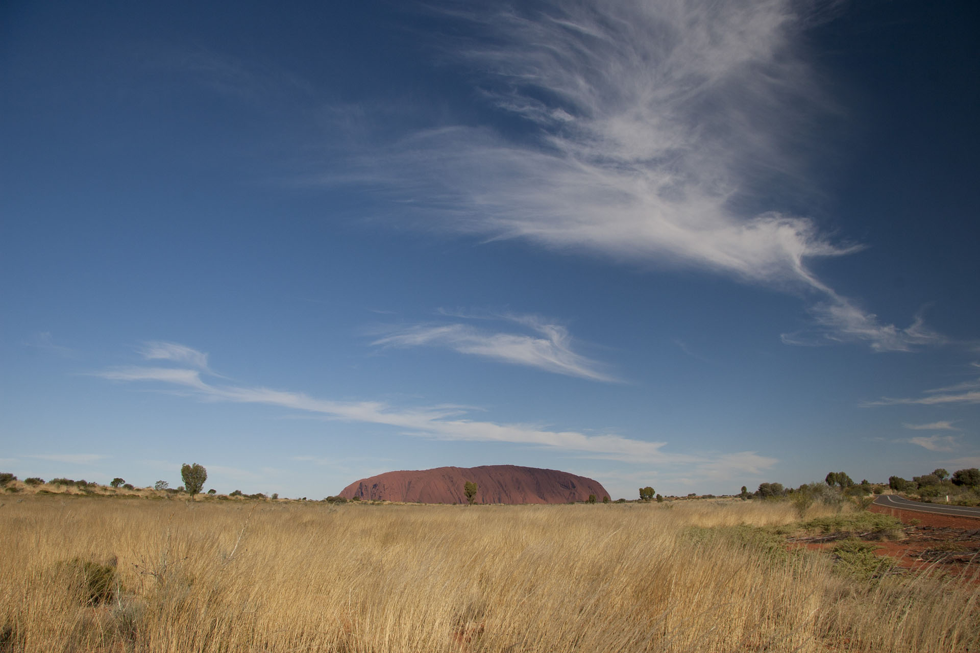Uluru is getting closer.