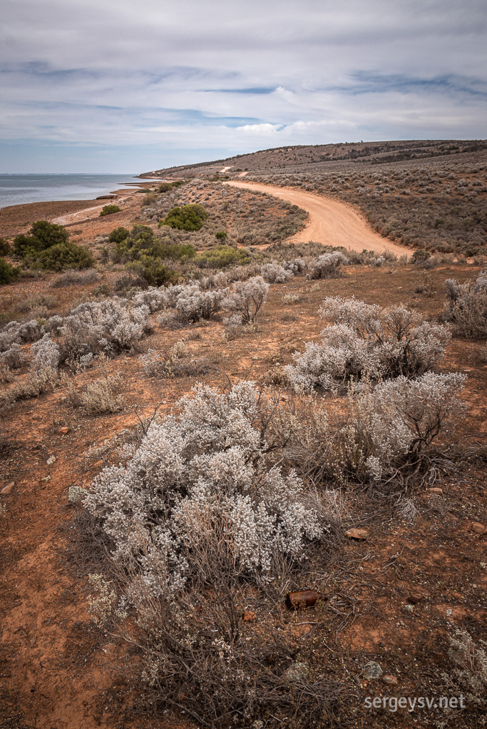 The winding road.