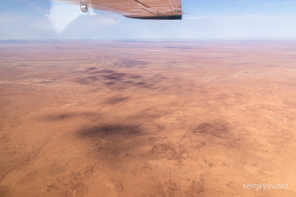 Approaching Marree.