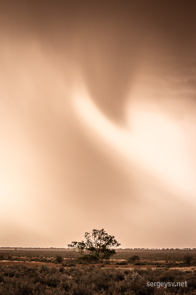 The tooth of the sky.