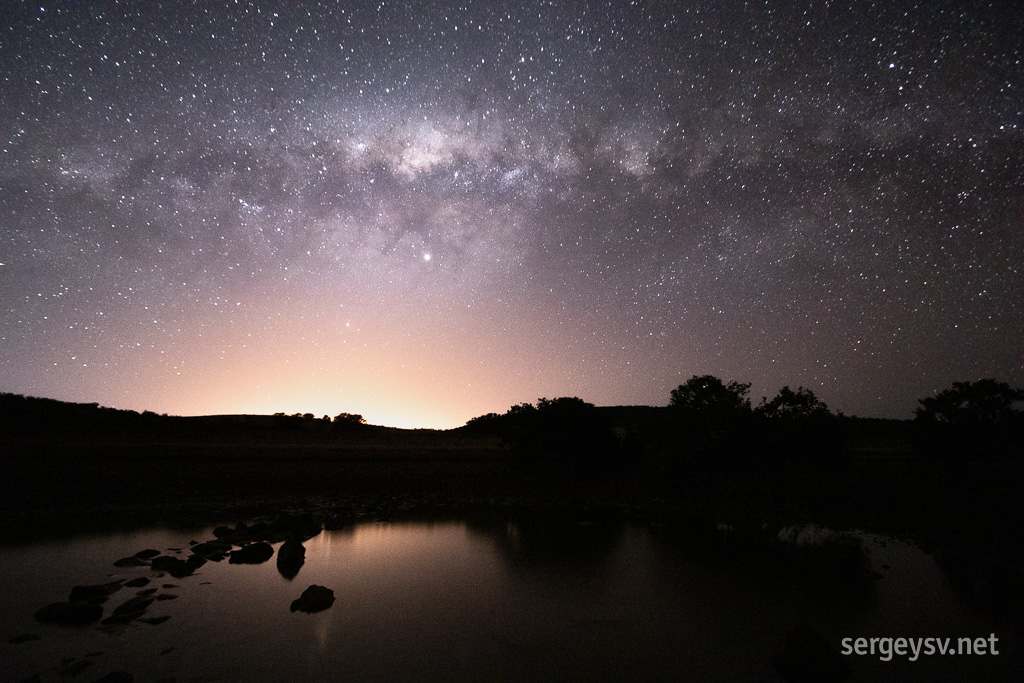 Some nice night sky here, too.