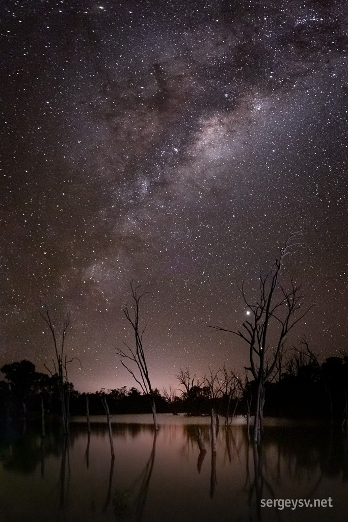 Milky Way, unobstructed.