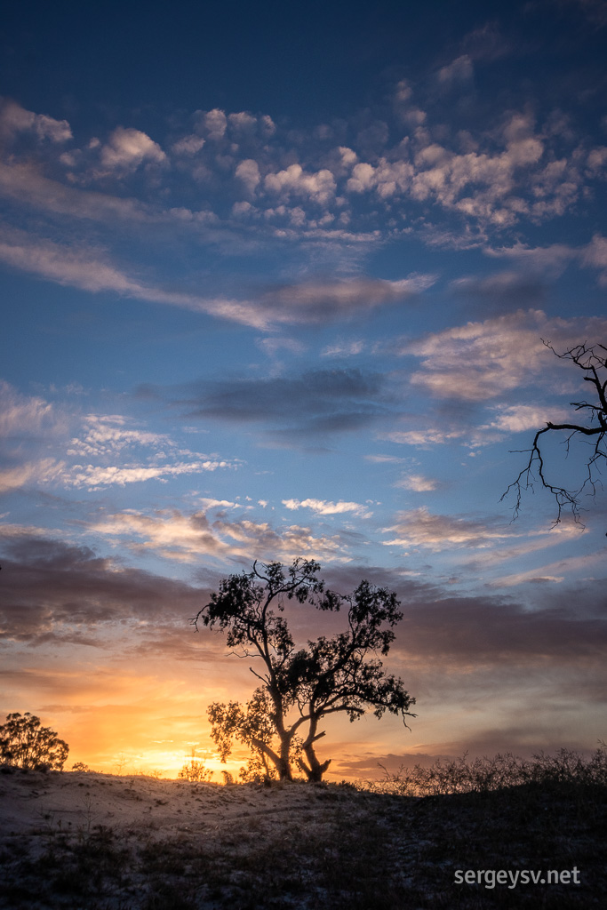 A very lovely sunrise.