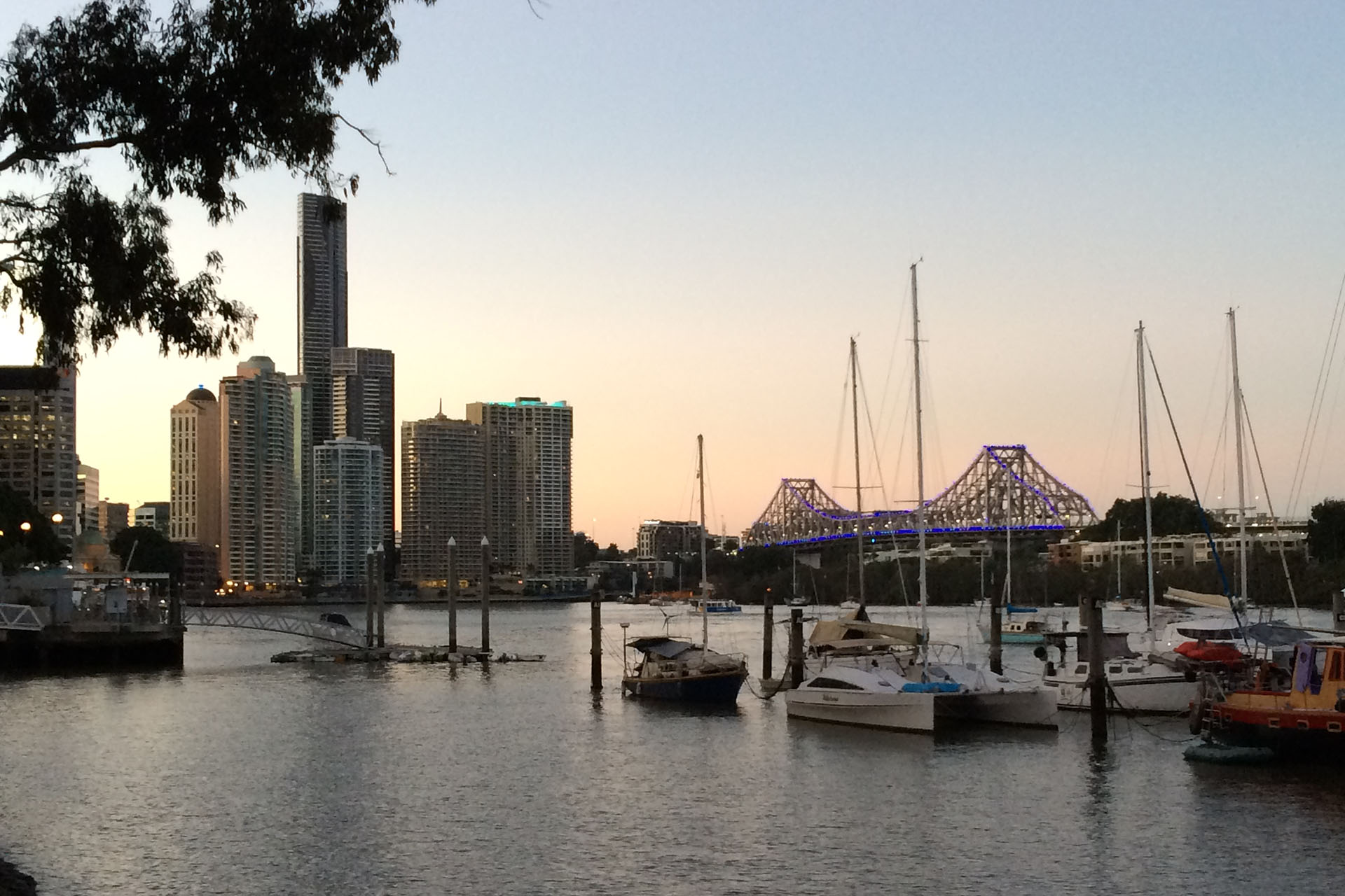 The Brisbane's namesake river.