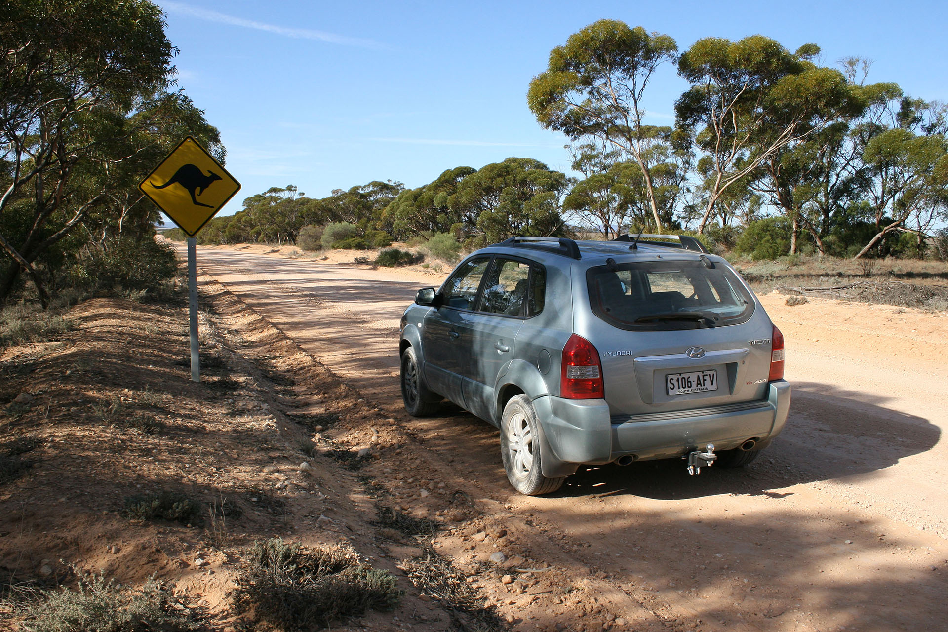 Mind the roos.