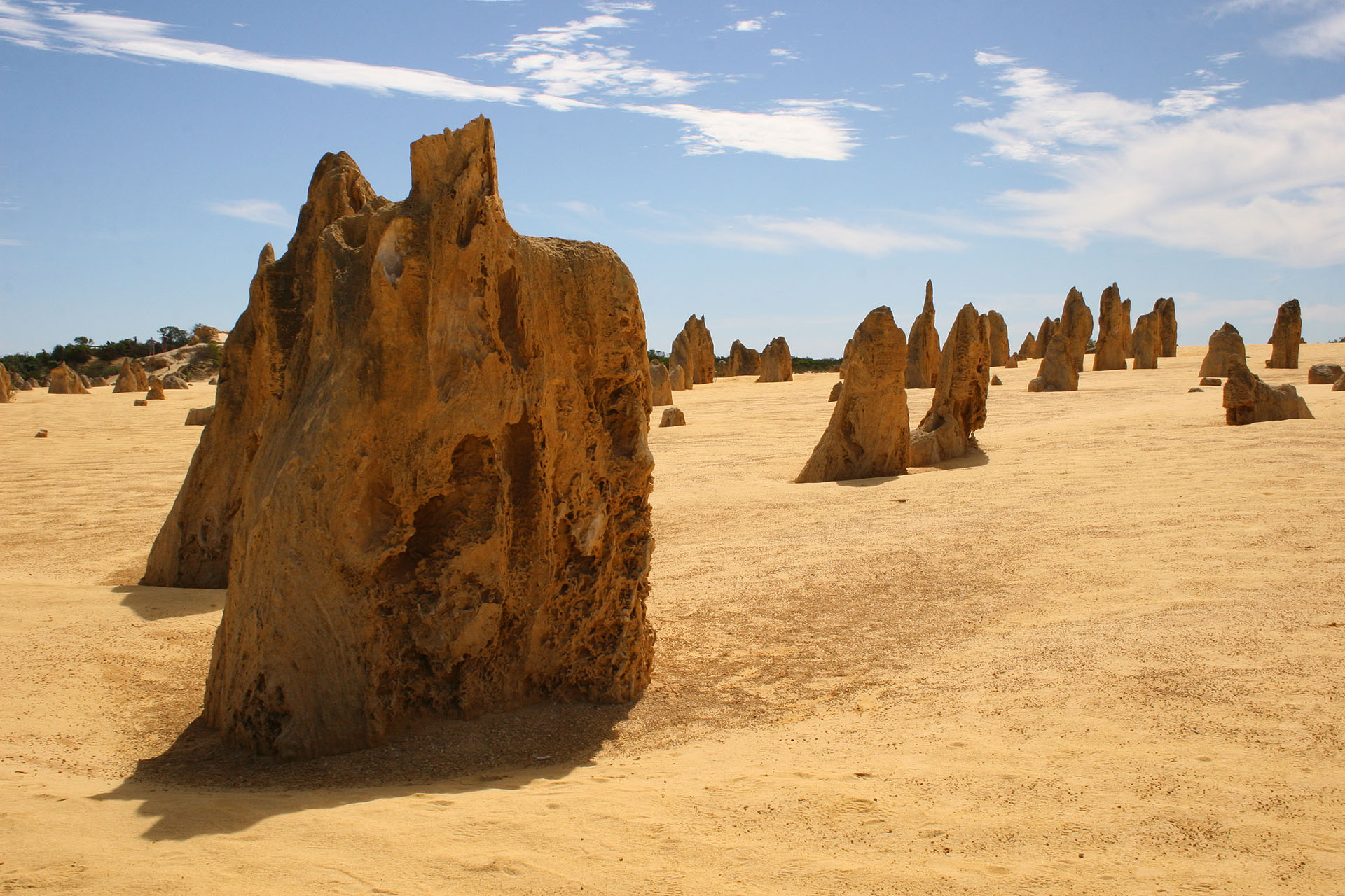 The Pinnacles close-up.