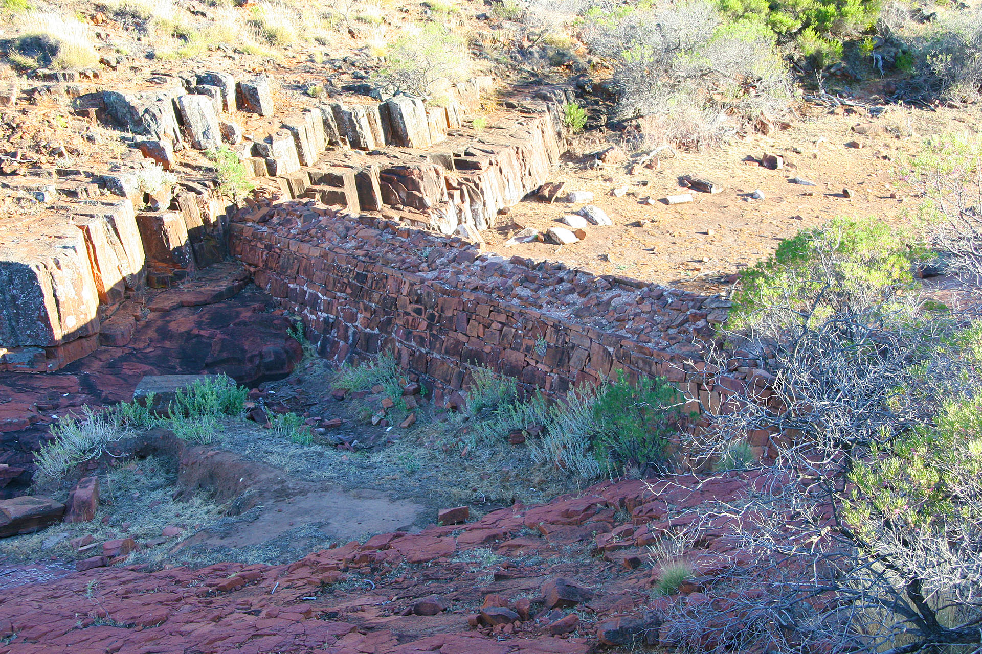 The Stone Dam, as it's called on the map.