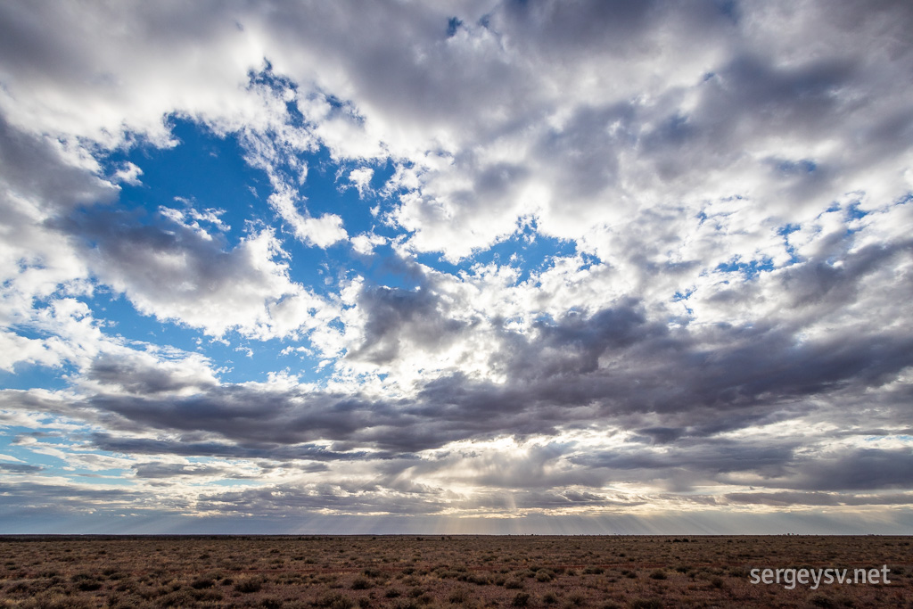 The plains are vast. The sky is endless.