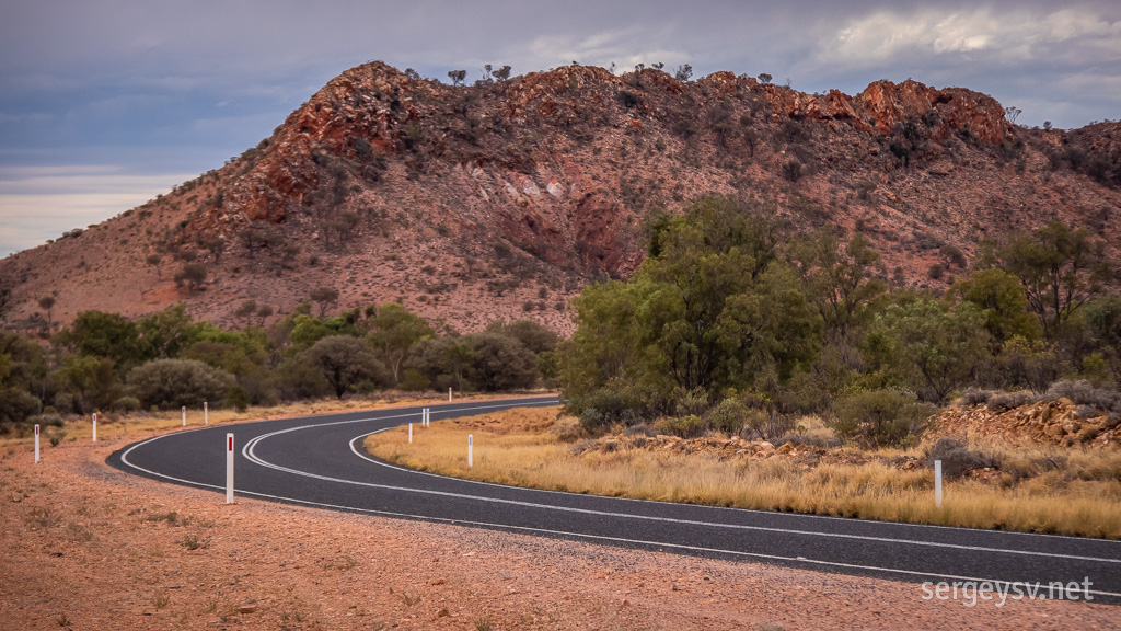 The scenic road.