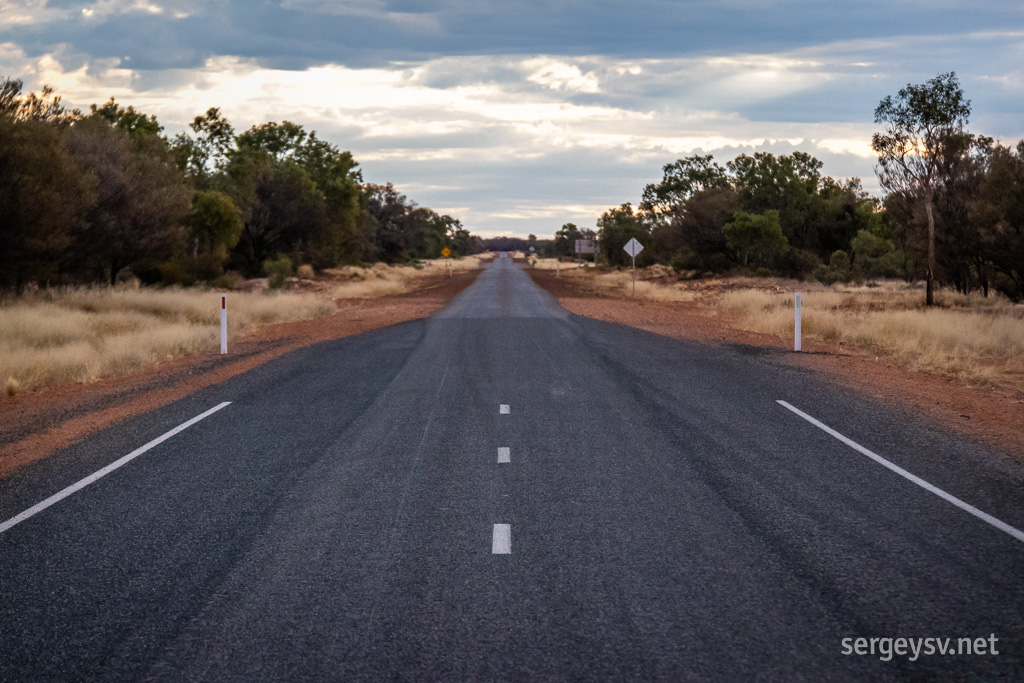 Two lanes... then one... then two... then one...