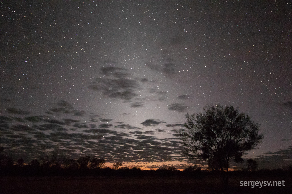 Zodiacal light, a.k.a. “the false dawn”.