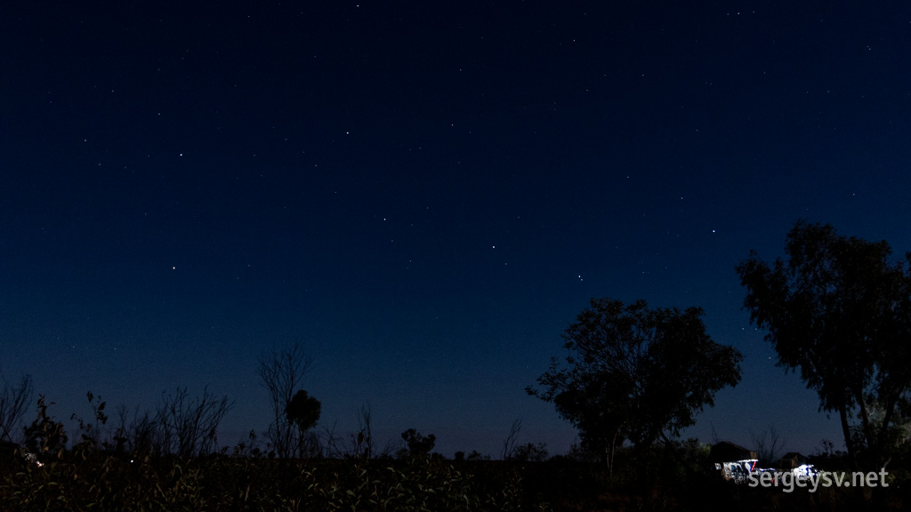 The Big Dipper: an upside-down version.