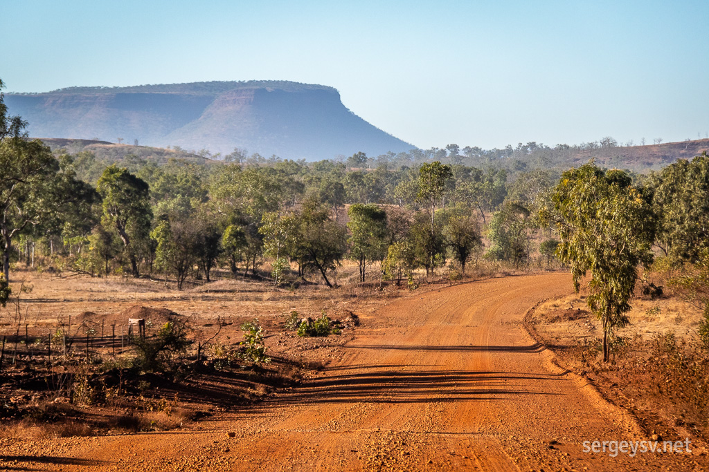 The road to the Mornington.