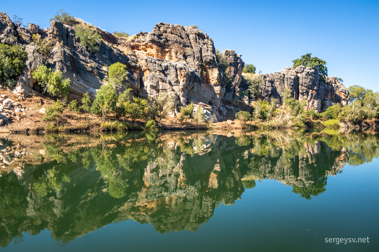 The Geikie Gorge.