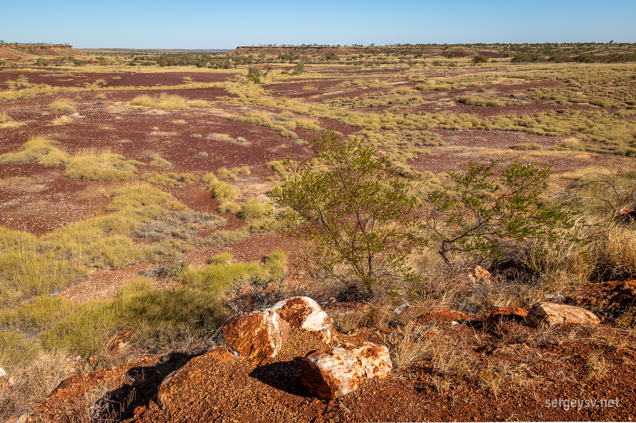 A lookout spot on my way back to Halls Creek.