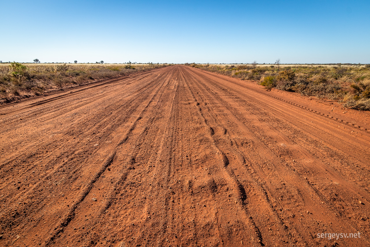 The road is not too bad, actually.