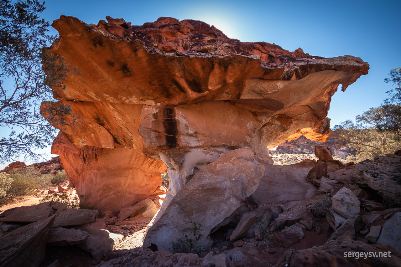 The Mushroom Rock.