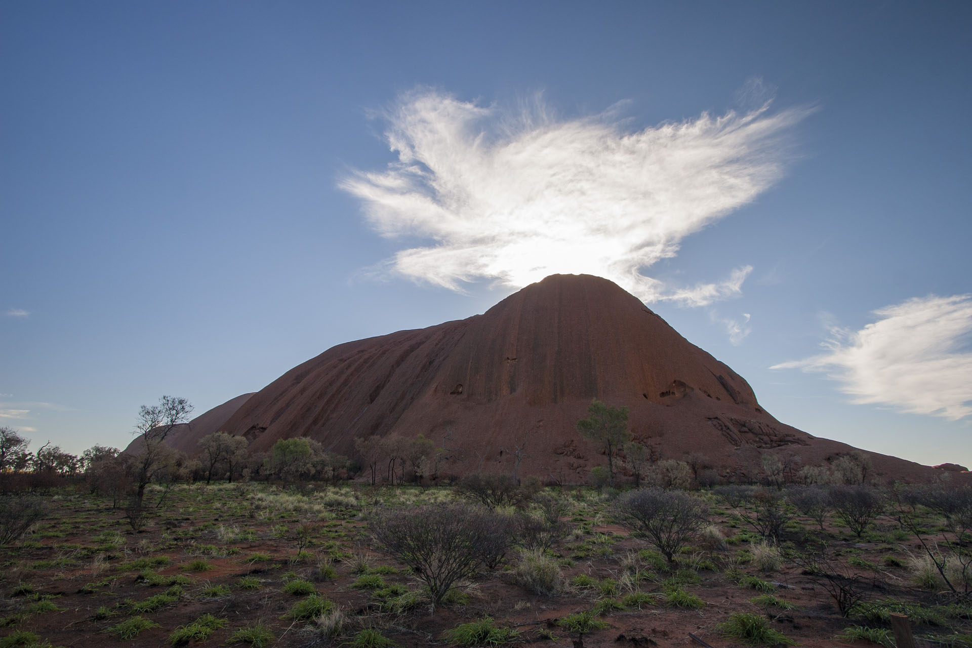 A volcano?