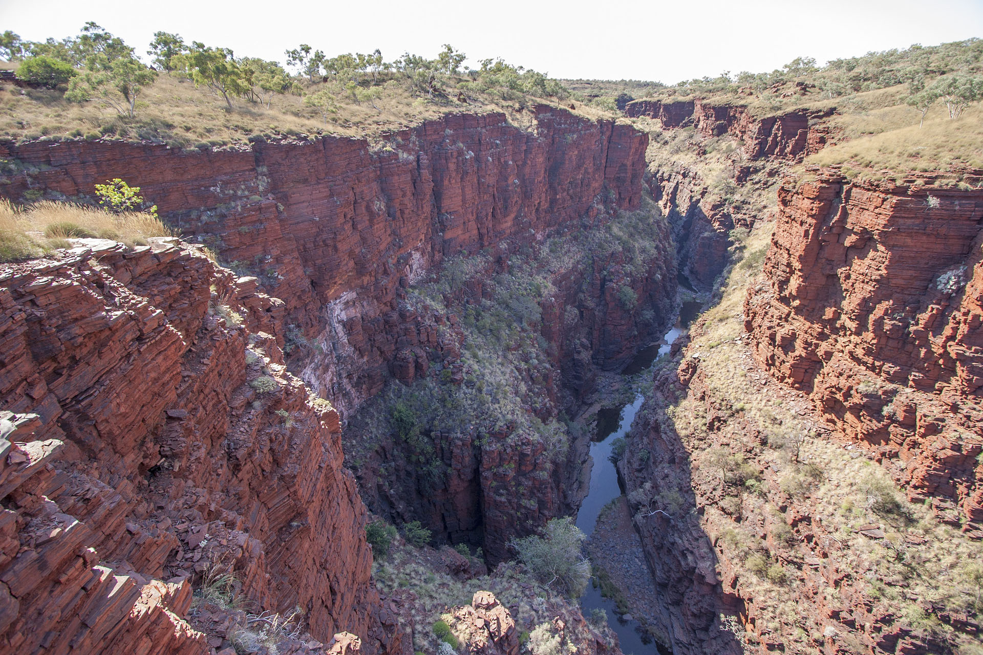 The gorge goes on.