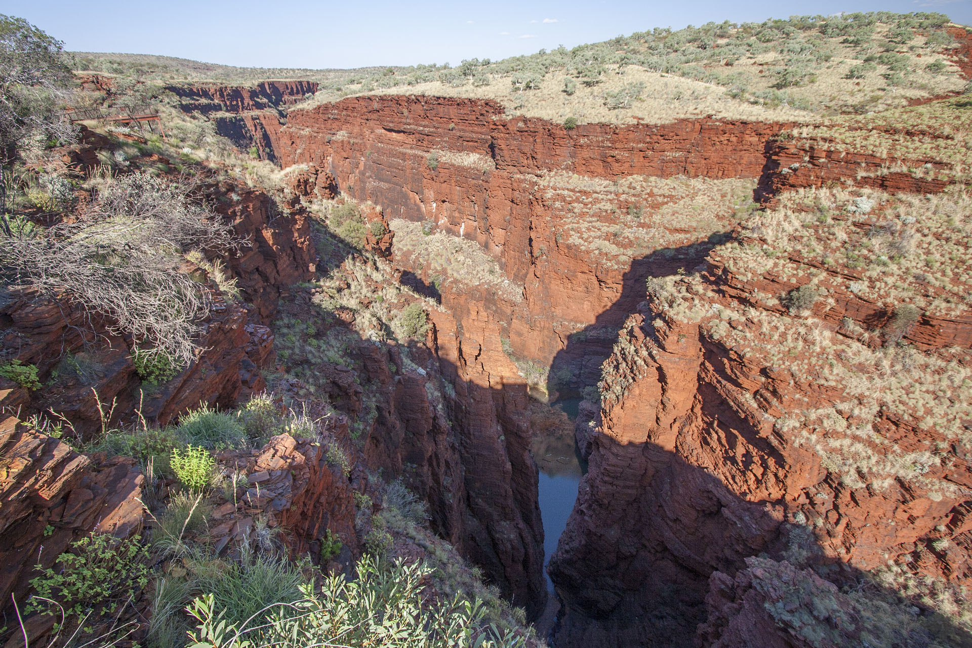 Weano Gorge, looking straight.