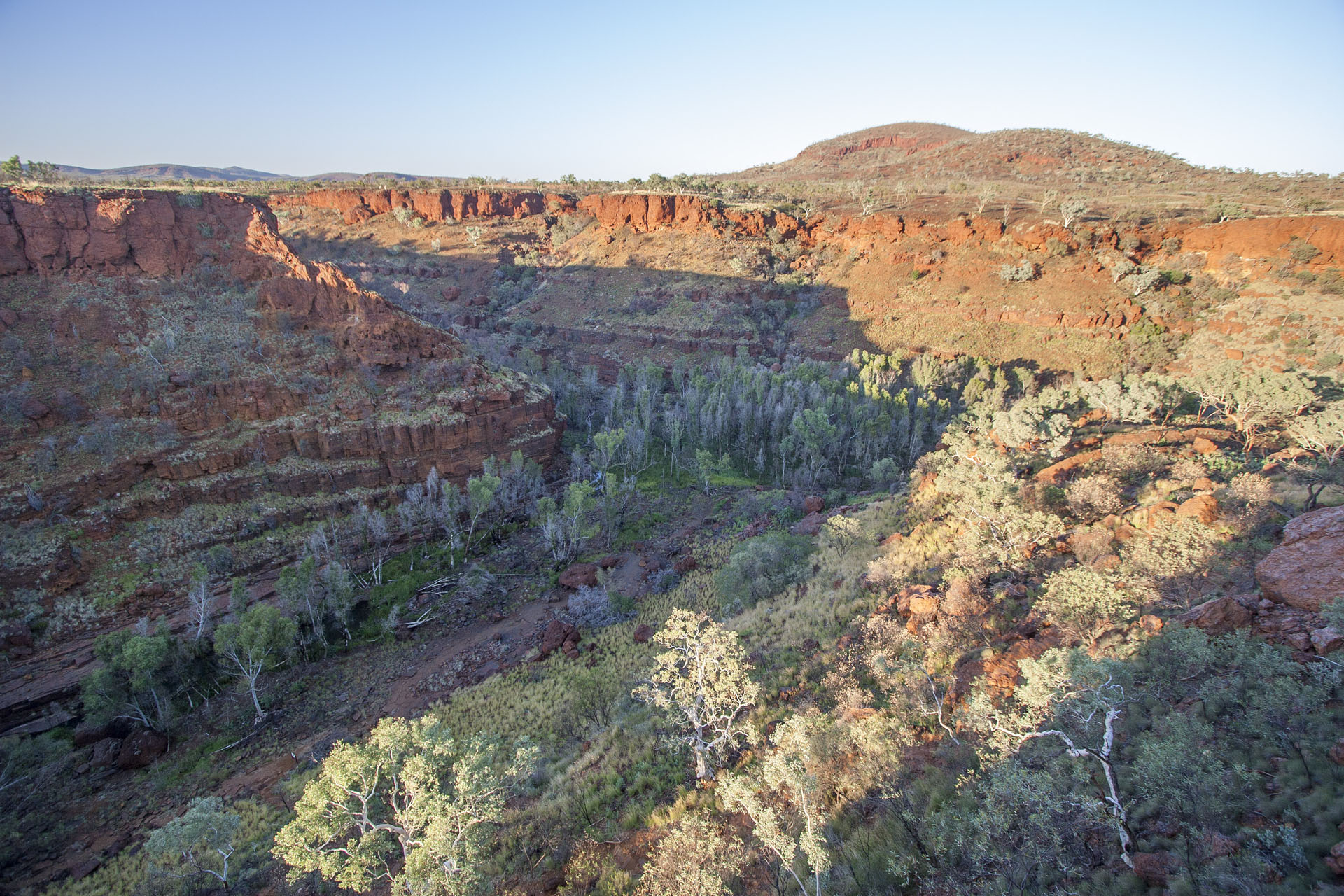 Three Ways Lookout, where the Dales Gorge meets the other two.