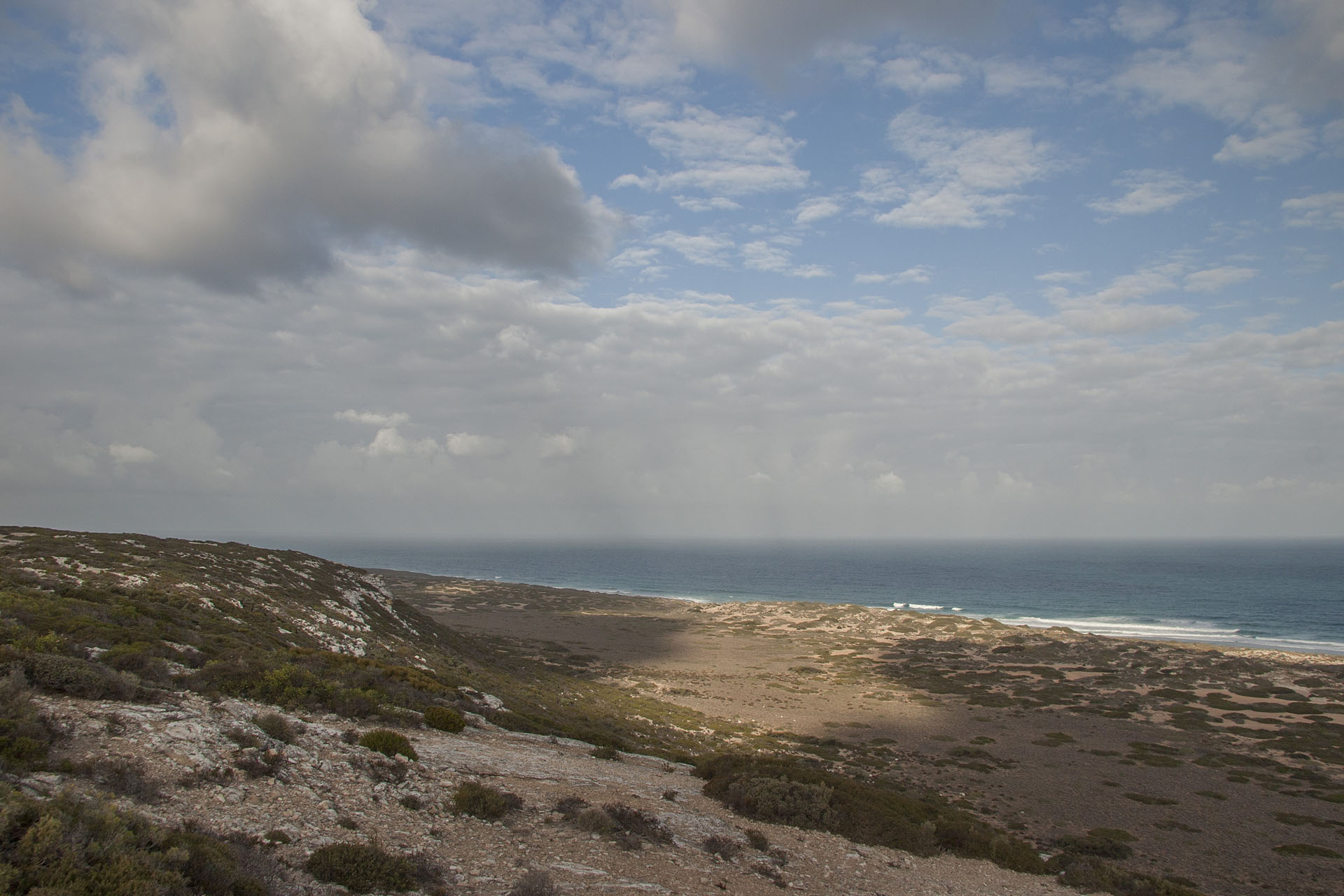 Облачность над Большим Австралийским Заливом (Great Australian Bight).