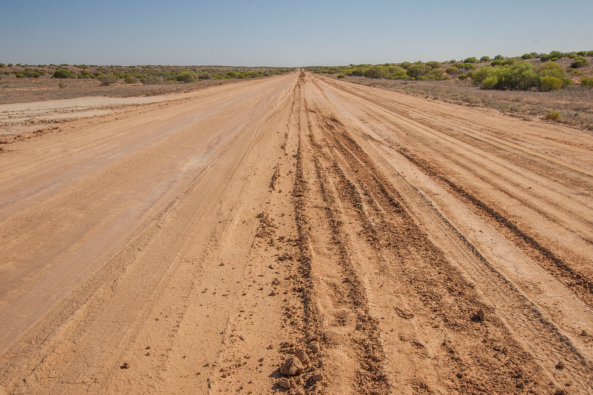 The track takes a slight turn for the worse.