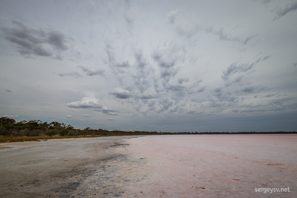 Pink-ish Lake.