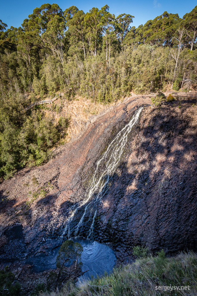 The Dip Falls from above.