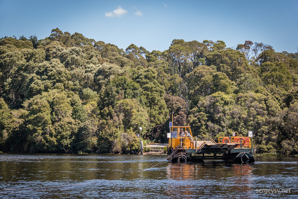 The Corinna ferry.