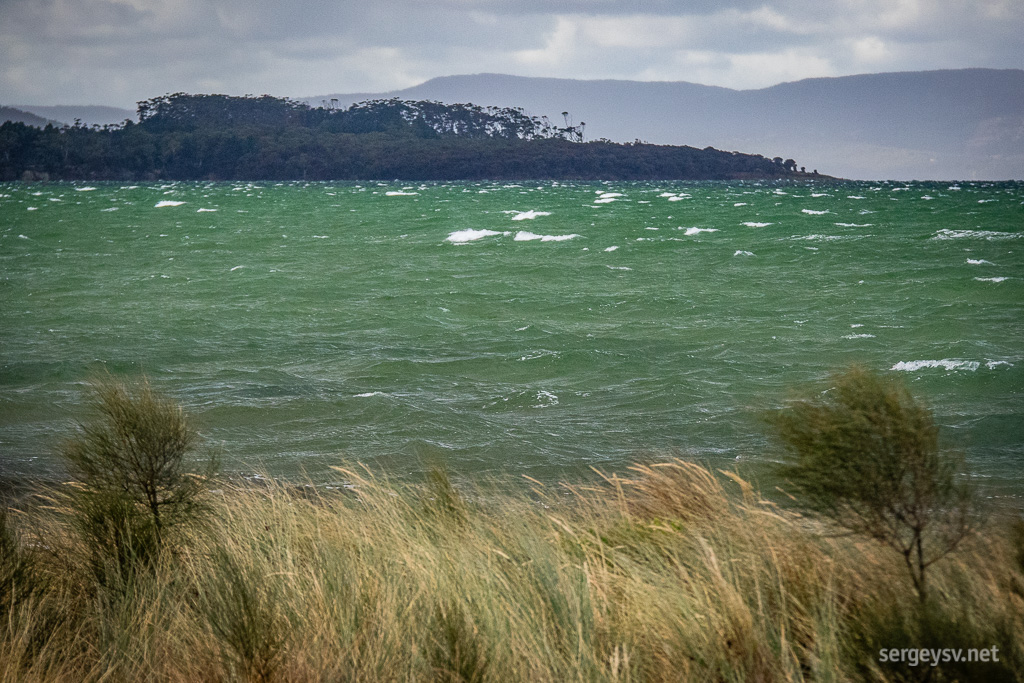 Dunalley Bay.