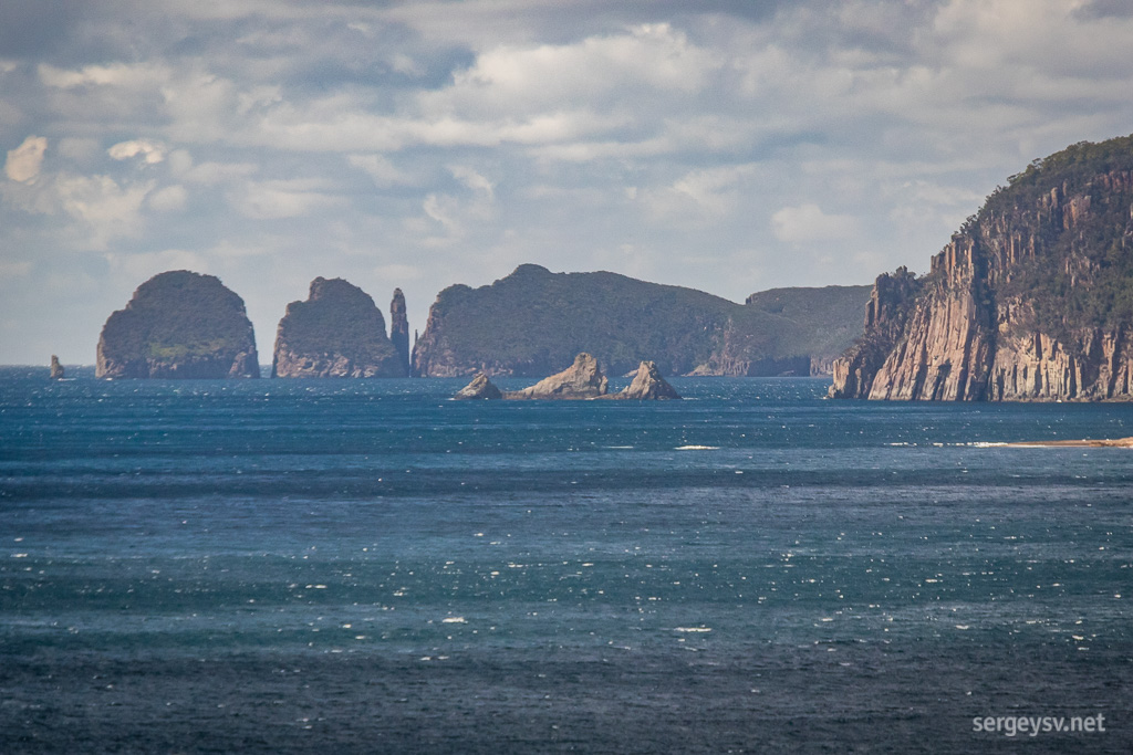 Spectacular rocky islets.