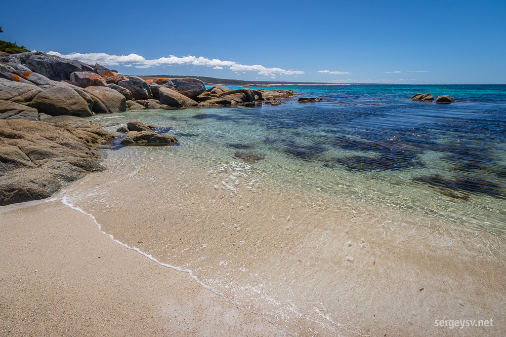 The Bay of Fires.