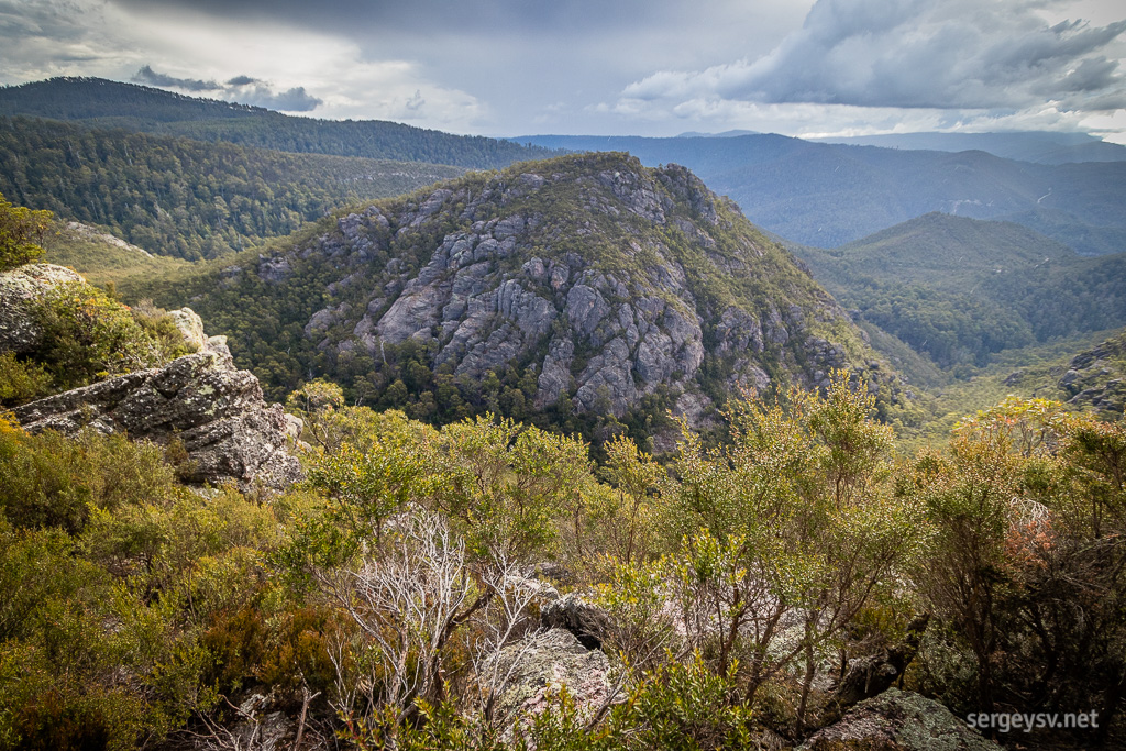 Mount Round lookout.