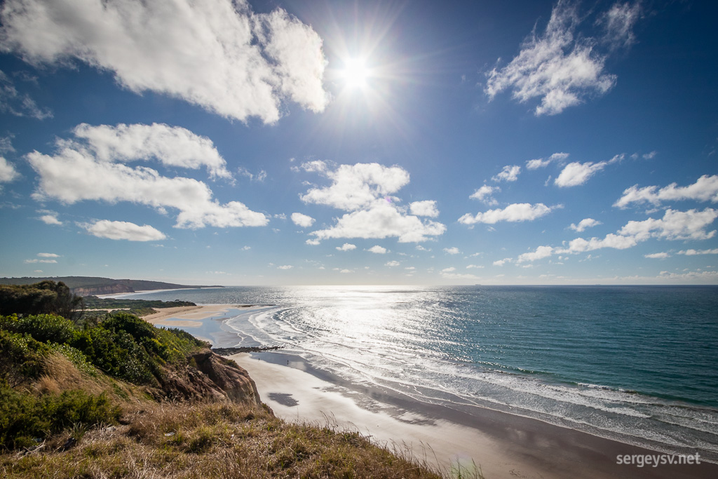 Near the Great Ocean Road.