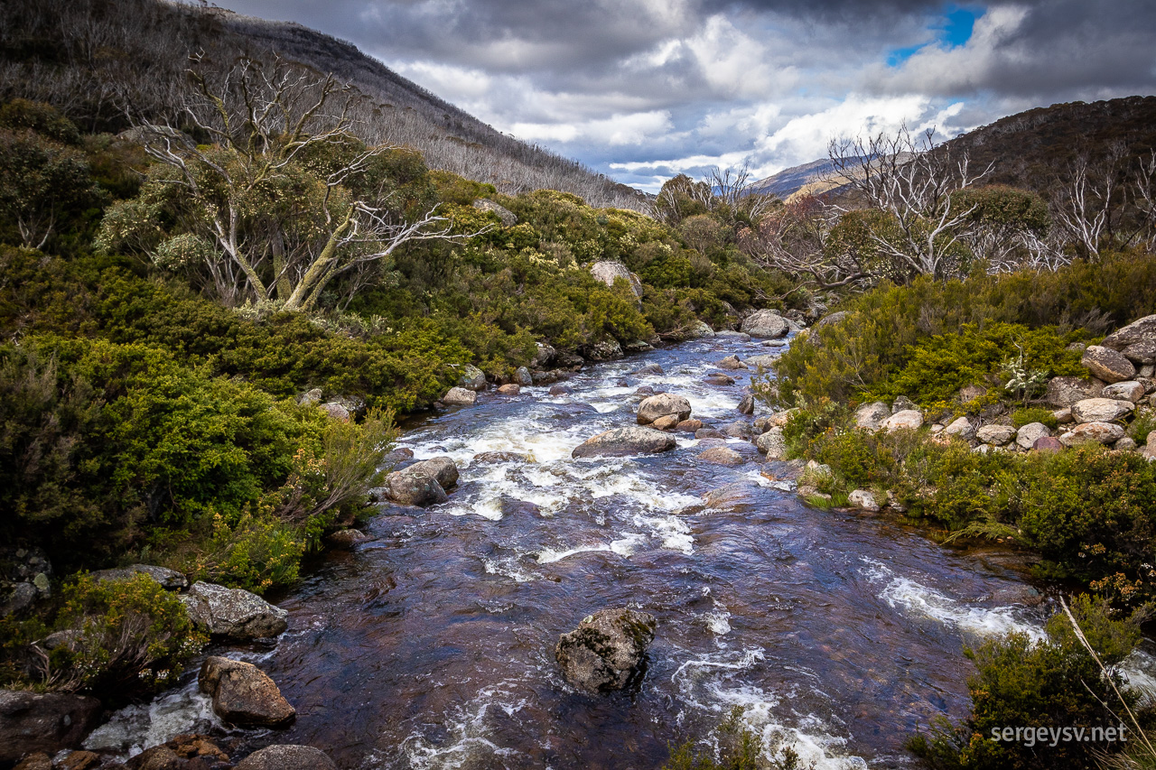 A small river at the Gap.