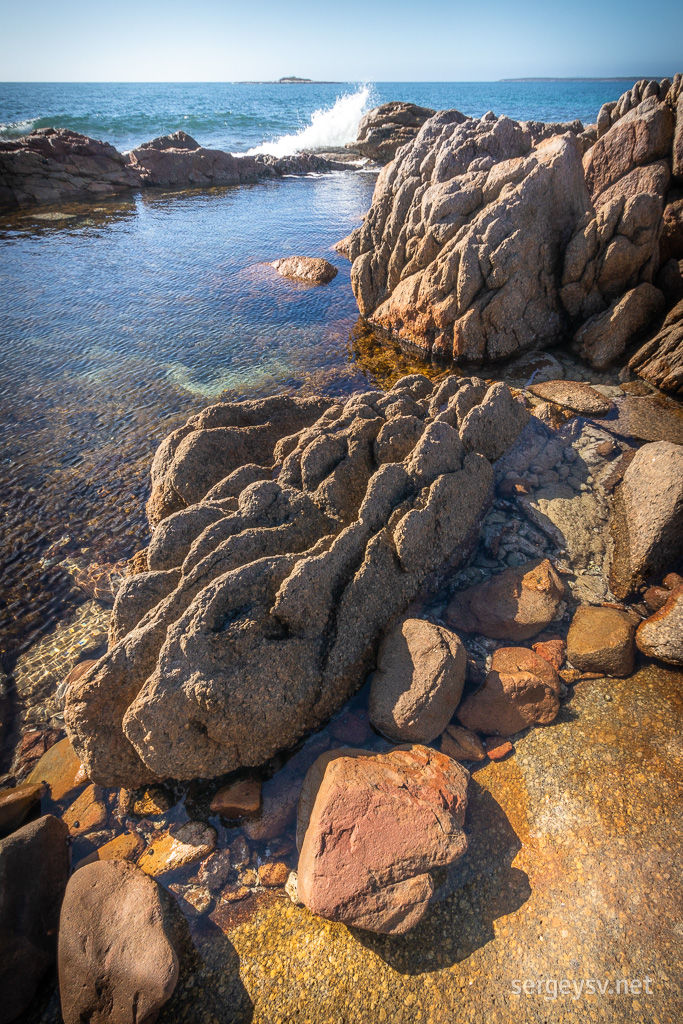 And a few unnamed rocks nearby.