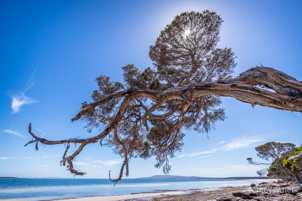 At the Horse Rock Beach.