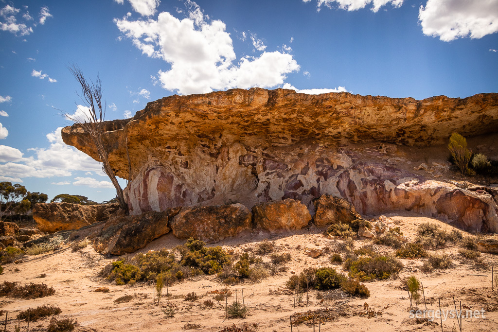 Very interesting rock formations.