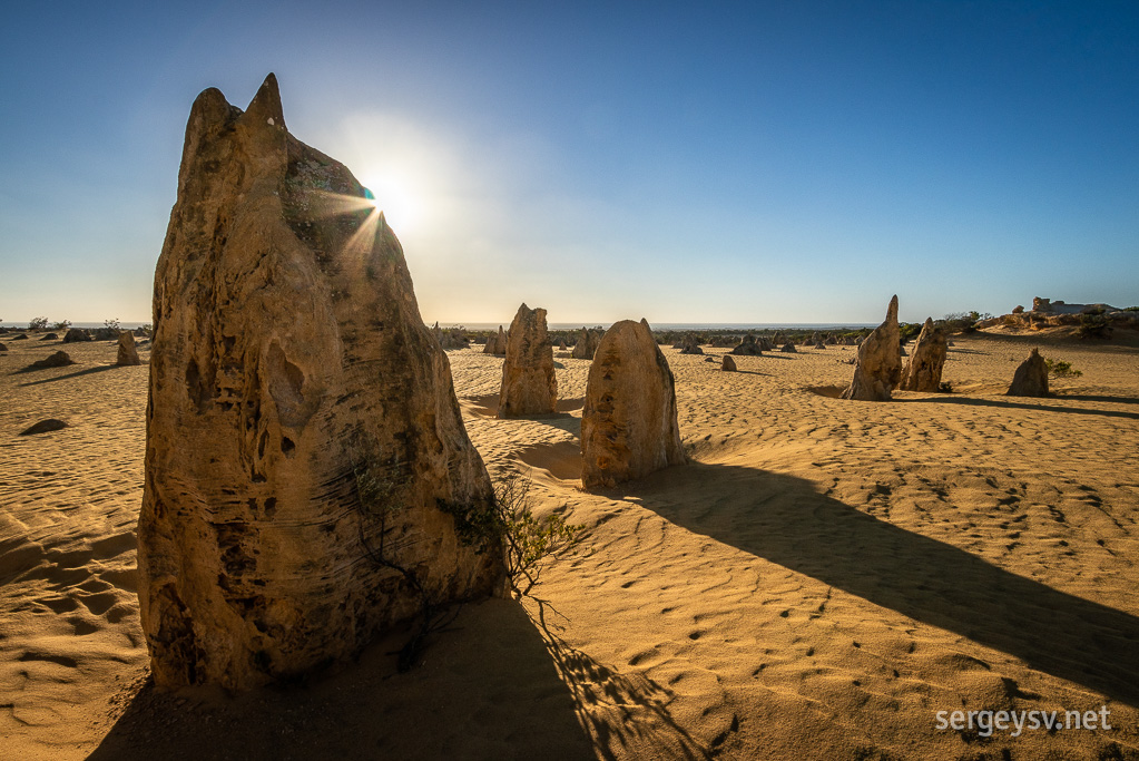 The Pinnacles Desert.