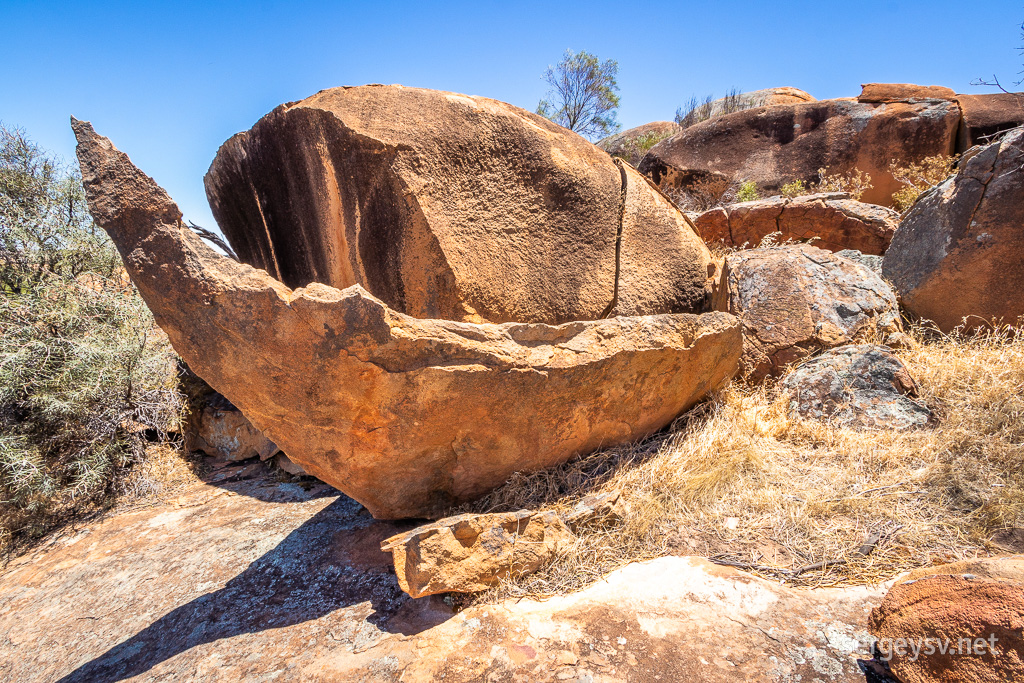 All kinds of wacky rocks!