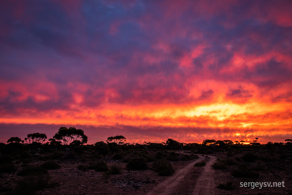 Anyone wants to drive into sunset?